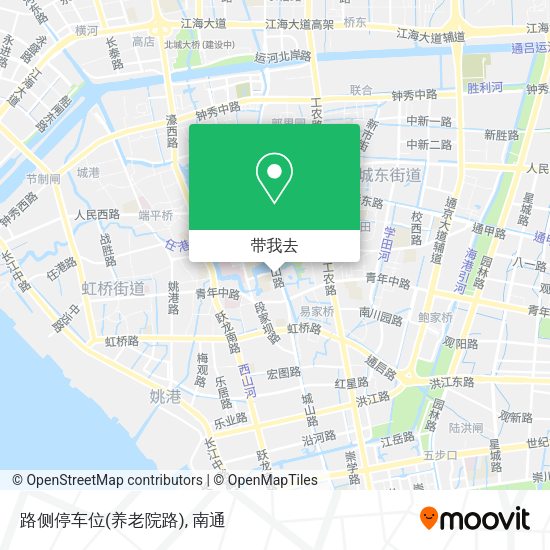 路侧停车位(养老院路)地图