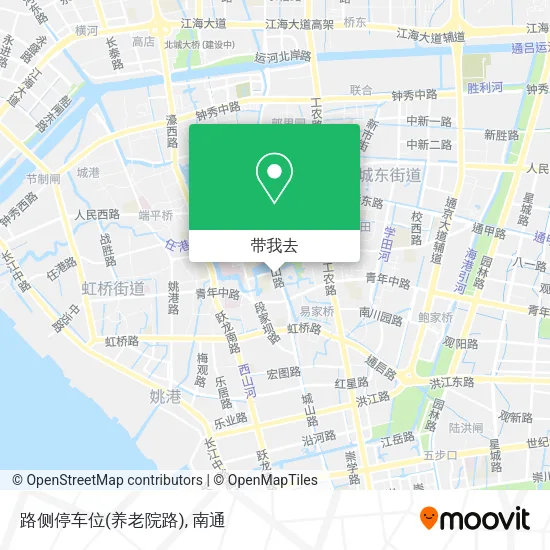 路侧停车位(养老院路)地图