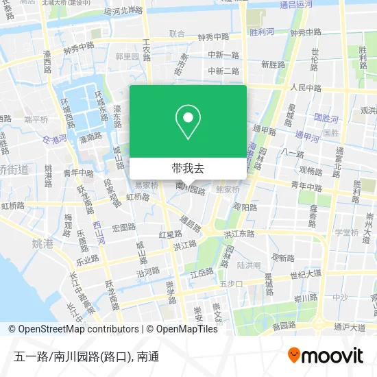 五一路/南川园路(路口)地图
