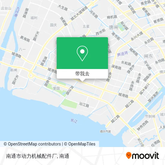南通市动力机械配件厂地图