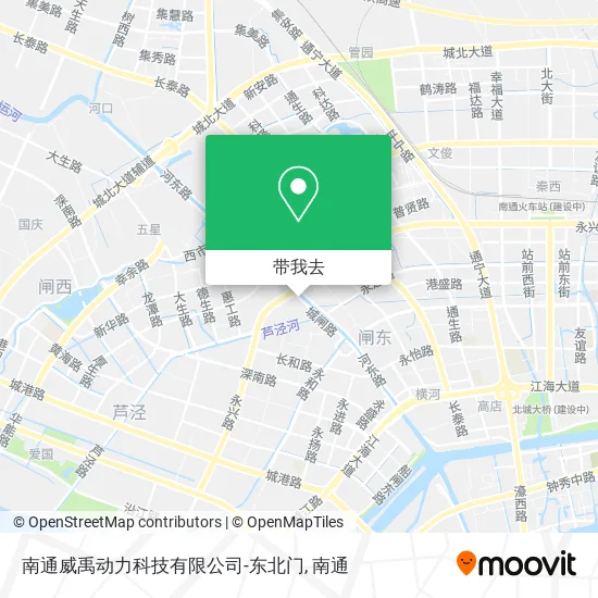 南通威禹动力科技有限公司-东北门地图