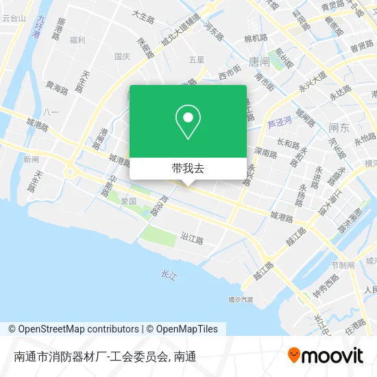 南通市消防器材厂-工会委员会地图