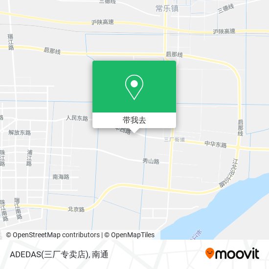 ADEDAS(三厂专卖店)地图