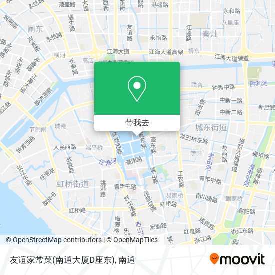 友谊家常菜(南通大厦D座东)地图