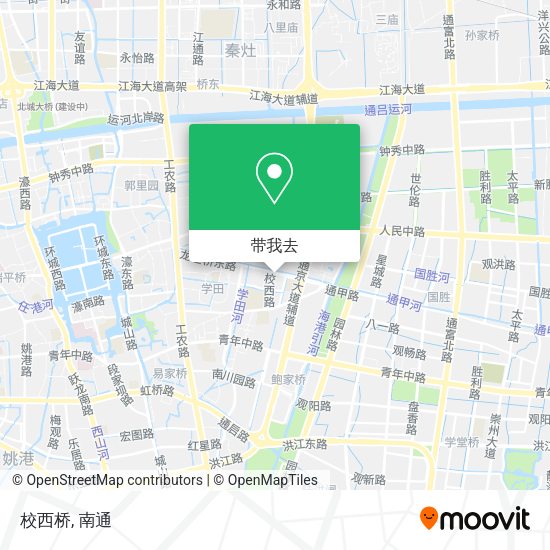 校西桥地图