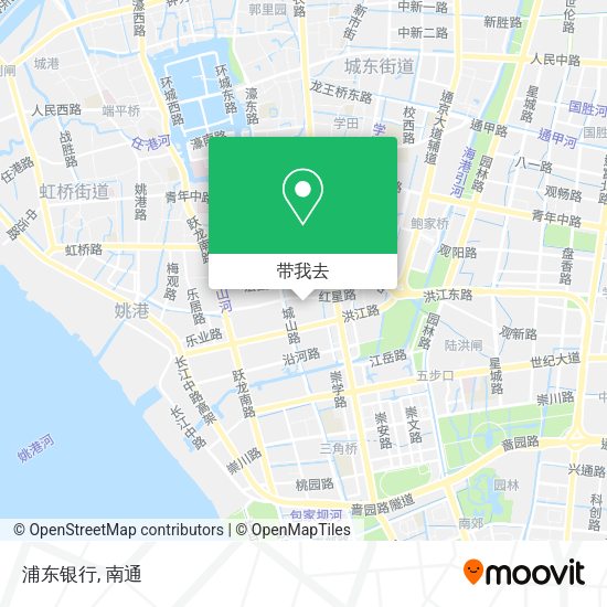 浦东银行地图