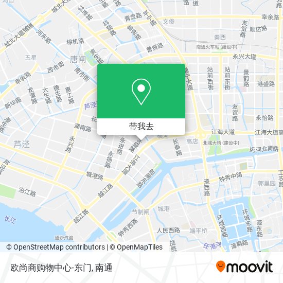 欧尚商购物中心-东门地图