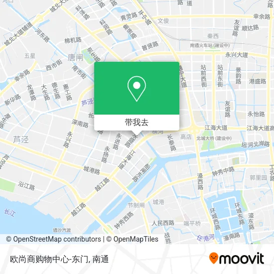 欧尚商购物中心-东门地图