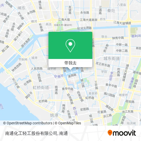 南通化工轻工股份有限公司地图
