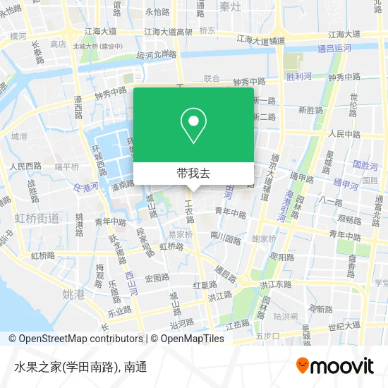 水果之家(学田南路)地图