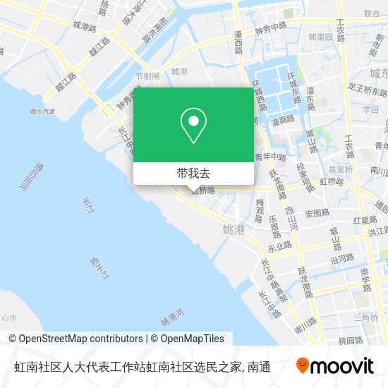 虹南社区人大代表工作站虹南社区选民之家地图