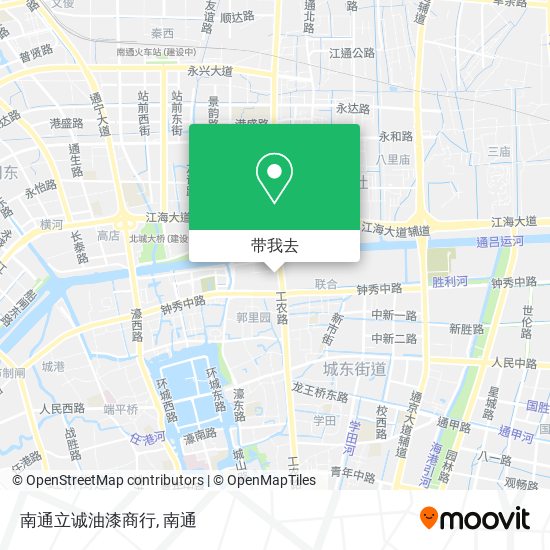 南通立诚油漆商行地图