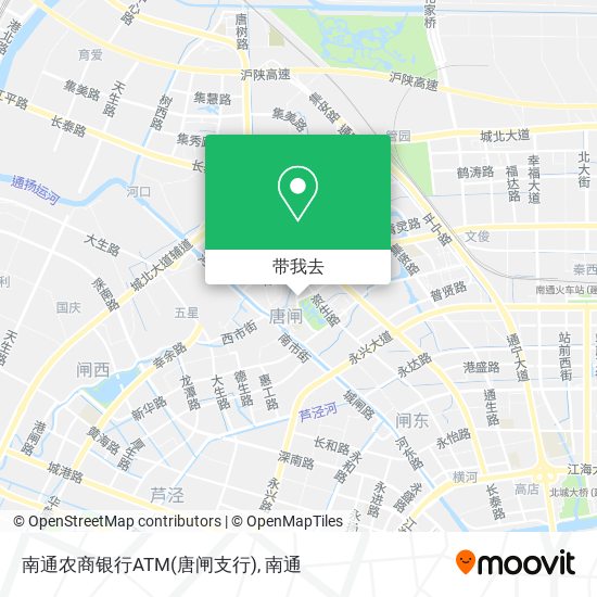 南通农商银行ATM(唐闸支行)地图