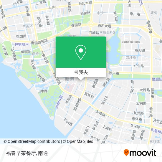 福春早茶餐厅地图