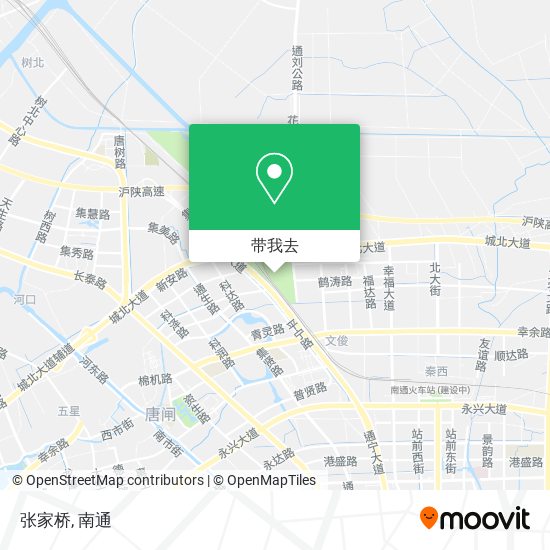 张家桥地图