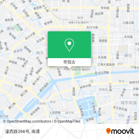 濠西路266号地图
