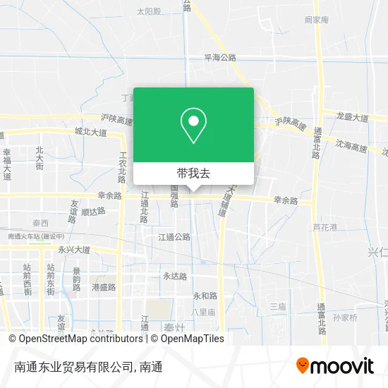 南通东业贸易有限公司地图