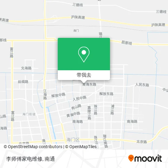 李师傅家电维修地图