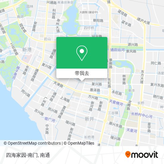 四海家园-南门地图