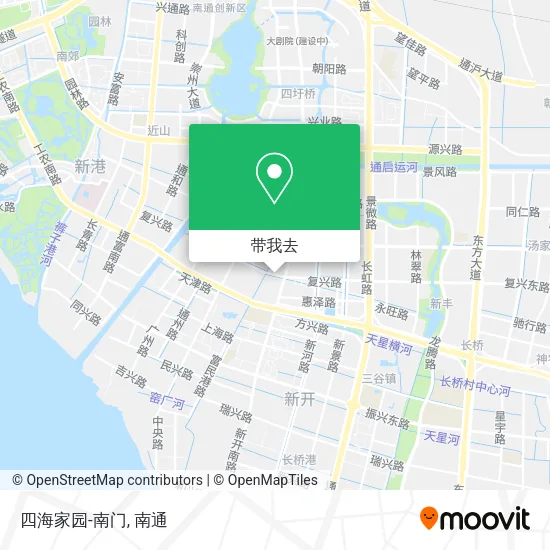 四海家园-南门地图
