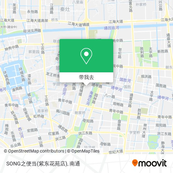 SONG之便当(紫东花苑店)地图