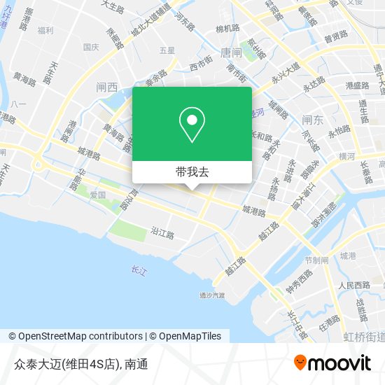 众泰大迈(维田4S店)地图