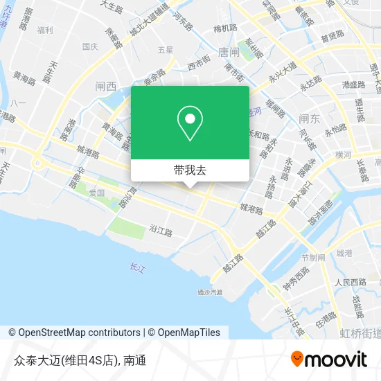 众泰大迈(维田4S店)地图