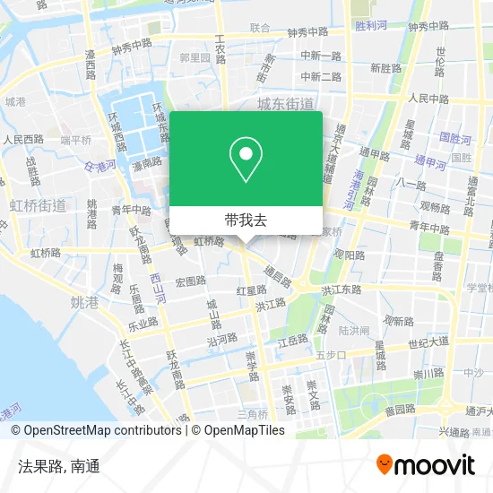 法果路地图