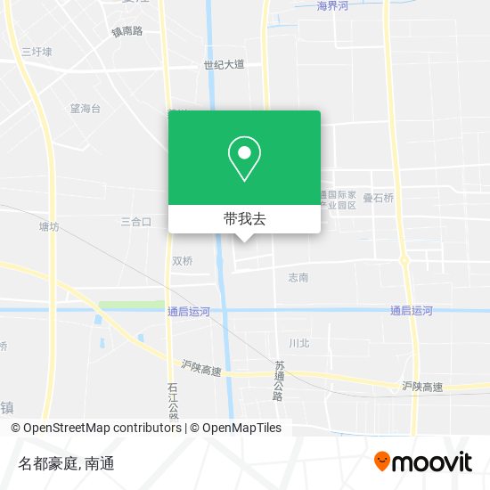 名都豪庭地图