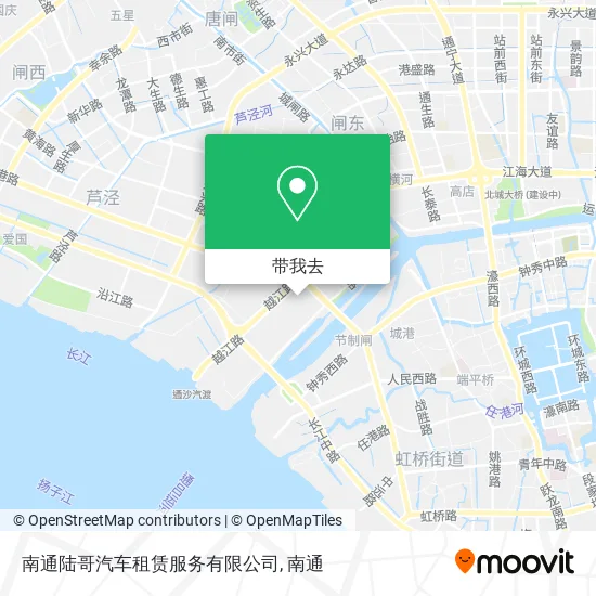 南通陆哥汽车租赁服务有限公司地图