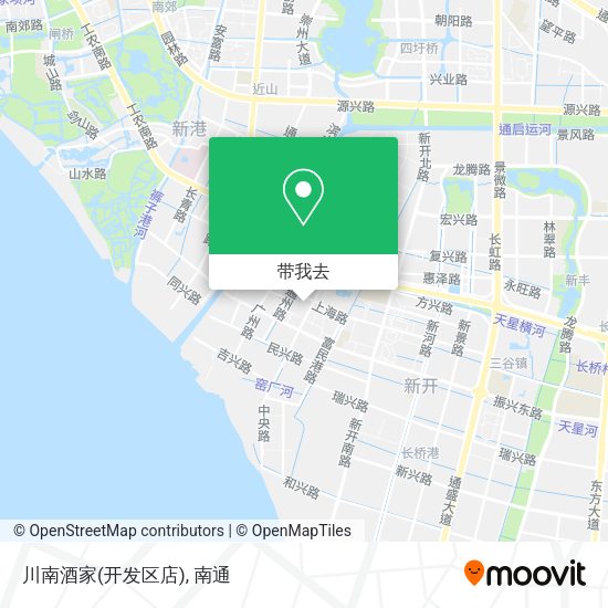 川南酒家(开发区店)地图