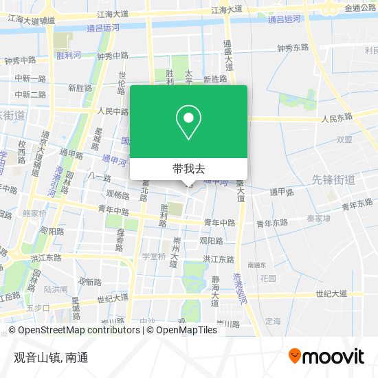 观音山镇地图