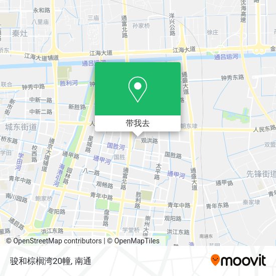 骏和棕榈湾20幢地图