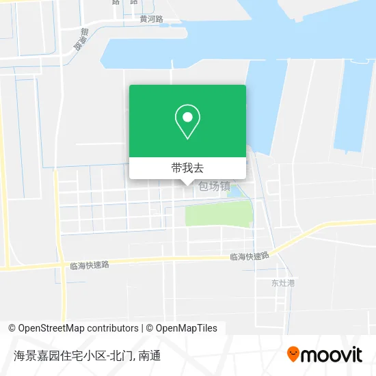 海景嘉园住宅小区-北门地图