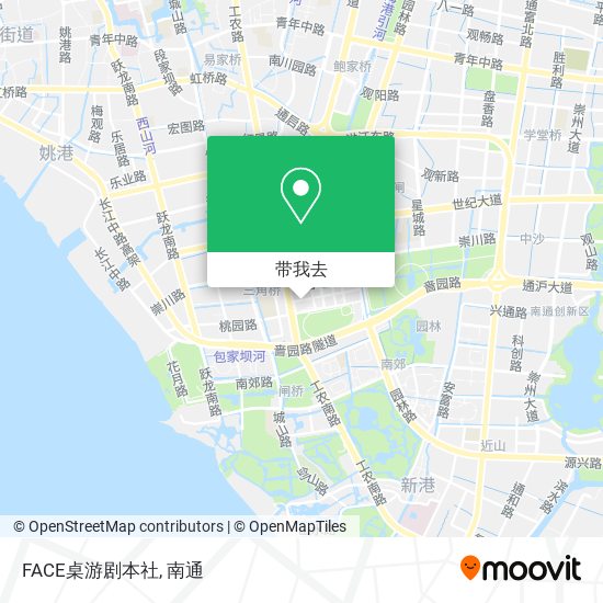 FACE桌游剧本社地图
