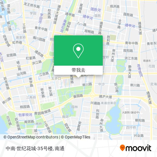 中南·世纪花城-35号楼地图
