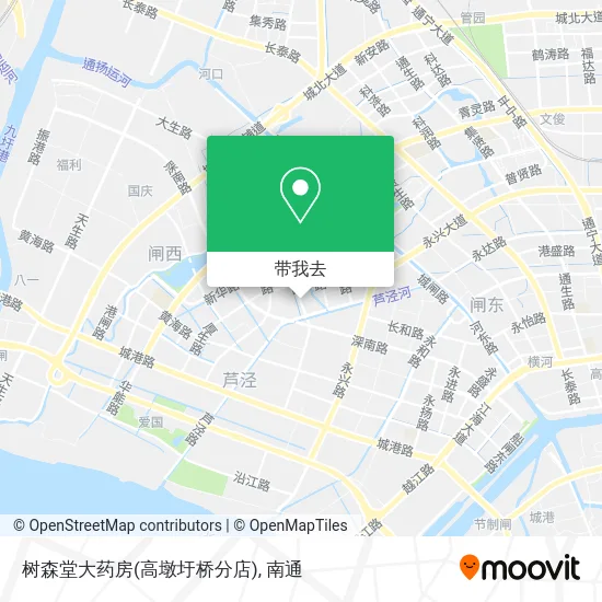 树森堂大药房(高墩圩桥分店)地图