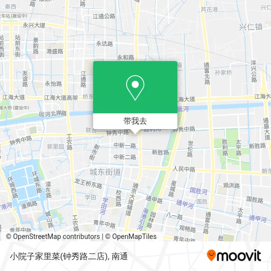 小院子家里菜(钟秀路二店)地图