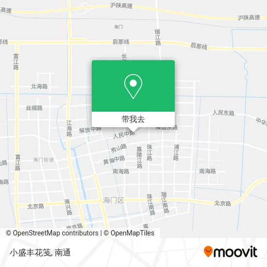 小盛丰花笺地图