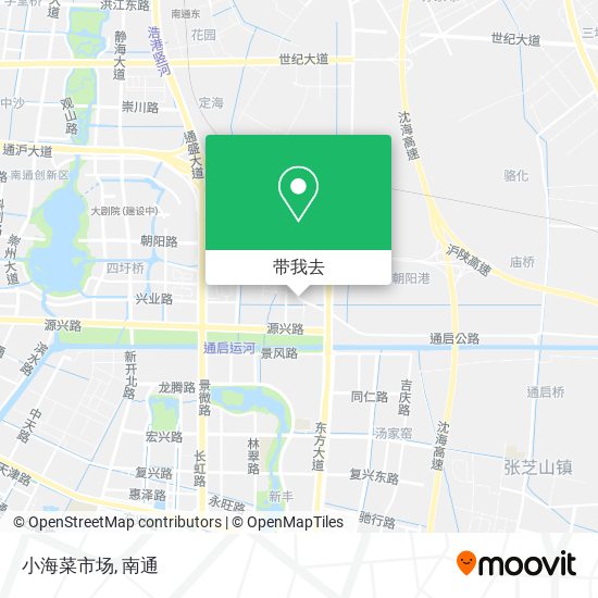 小海菜市场地图