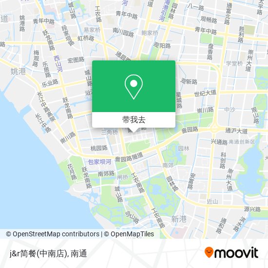 j&r简餐(中南店)地图