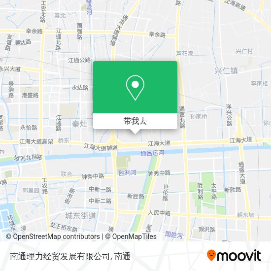 南通理力经贸发展有限公司地图