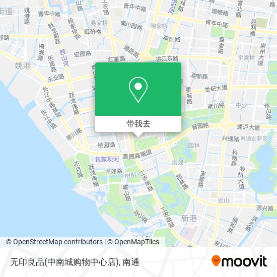 无印良品(中南城购物中心店)地图