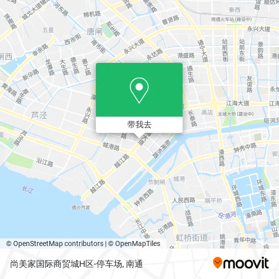 尚美家国际商贸城H区-停车场地图