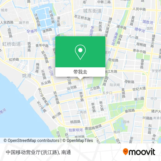中国移动营业厅(洪江路)地图
