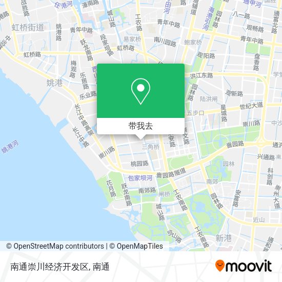 南通崇川经济开发区地图
