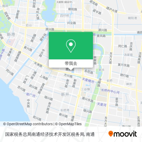 国家税务总局南通经济技术开发区税务局地图