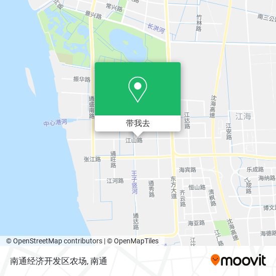 南通经济开发区农场地图