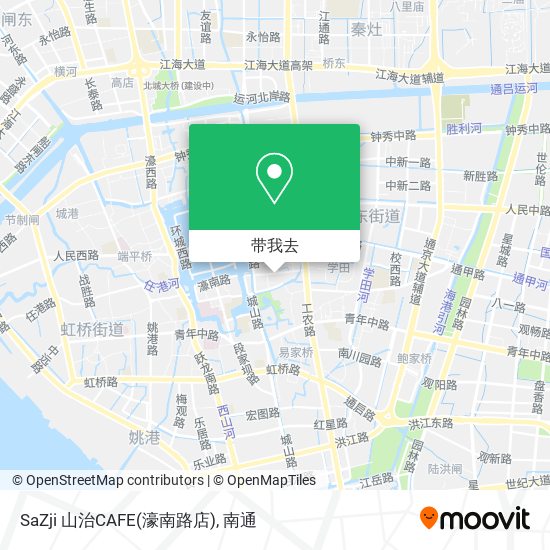 SaZji 山治CAFE(濠南路店)地图