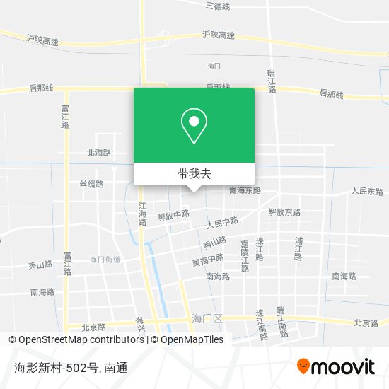 海影新村-502号地图